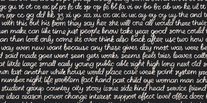 Yesternote Font Poster 14