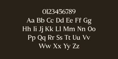 Molimer Font Poster 7