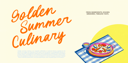 Selantic Font Poster 3