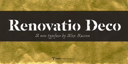 Renovatio Deco Font Poster 6