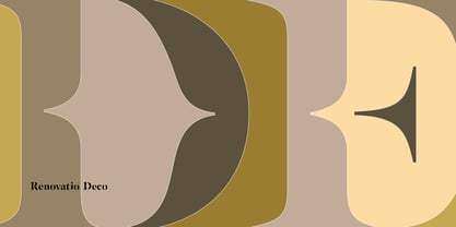 Renovatio Deco Font Poster 4