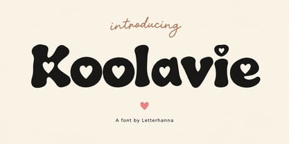 Koolavie Font Poster 1