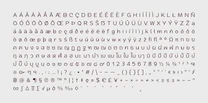 Chadamyen Font Poster 9
