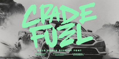 Crade Fuel Font Poster 1