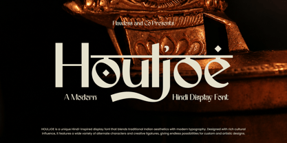 Houljoe Font Poster 1