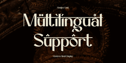 Houljoe Font Poster 10