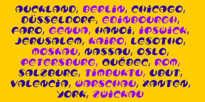 Alpha Moon Font Poster 6