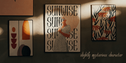 Nomgrave Font Poster 2