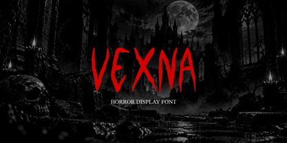 Vexna Font Poster 1