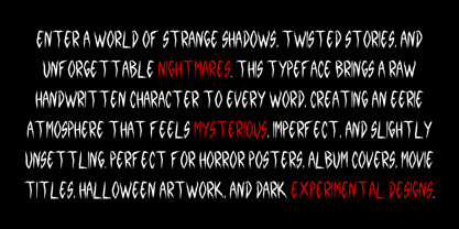 Vexna Font Poster 4
