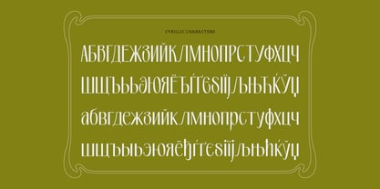 PRAK Moroway Font Poster 11