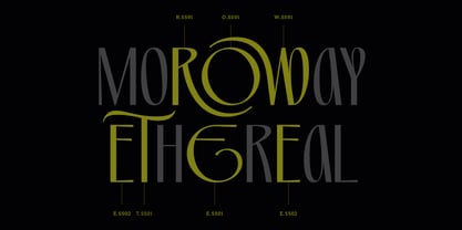 PRAK Moroway Font Poster 3