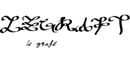 Legraf Font Poster 1