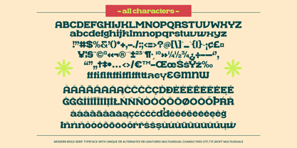 Garden Beasty Font Poster 10