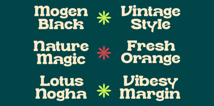 Garden Beasty Font Poster 7