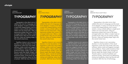 Kashif Font Poster 5