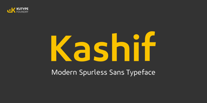 Kashif Font Poster 1