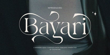 Bayari Font Poster 1