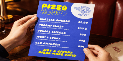 Maple Chunky Font Poster 6