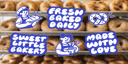 Maple Chunky Font Poster 7
