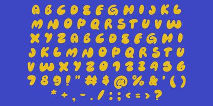Maple Chunky Font Poster 12