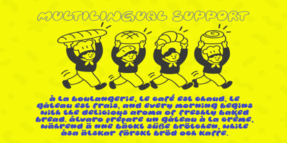 Maple Chunky Font Poster 9