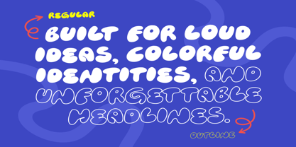 Maple Chunky Font Poster 11