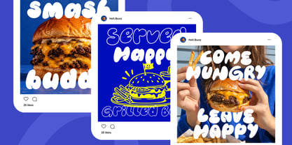 Maple Chunky Font Poster 4