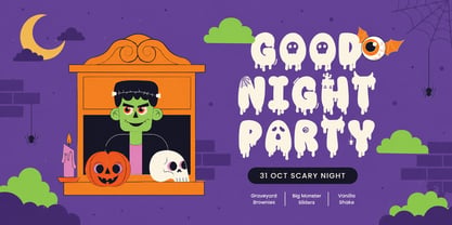 Spooky Halloween Day Font Poster 5