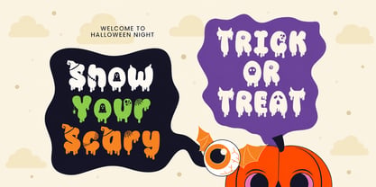 Spooky Halloween Day Font Poster 7