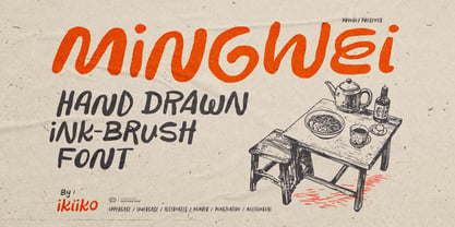 Mingwei Font Poster 1