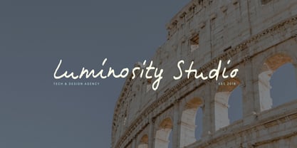 Tranquilly Font Poster 11
