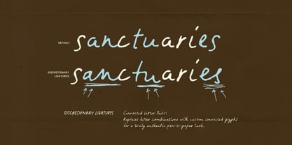 Tranquilly Font Poster 9