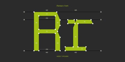 Monaro Font Font Poster 2