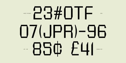 Monaro Font Font Poster 3