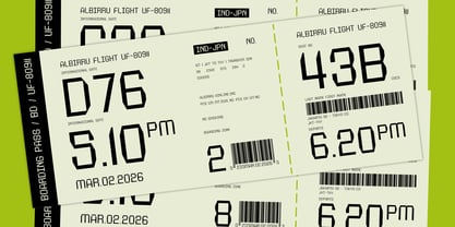 Monaro Font Font Poster 4