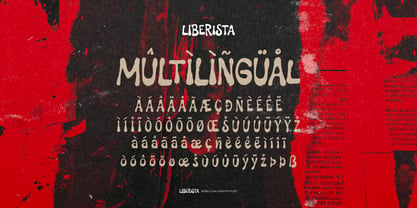 Liberista Font Poster 7