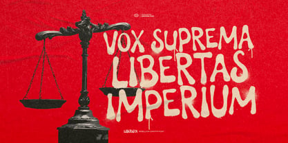 Liberista Font Poster 2