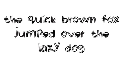 Seeingdouble Font Poster 7