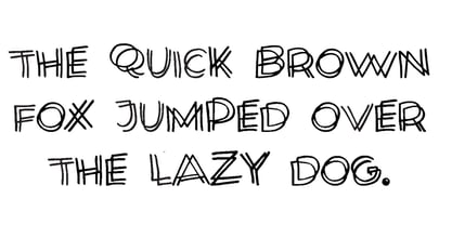 Seeingdouble Font Poster 4