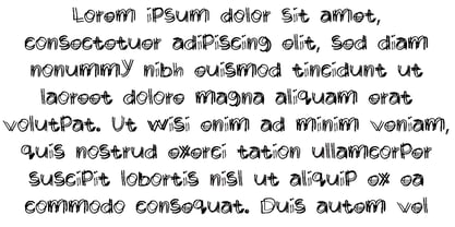 Seeingdouble Font Poster 3