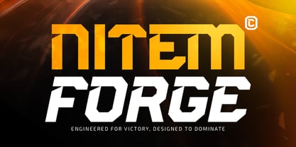 Hyperline Font Poster 8