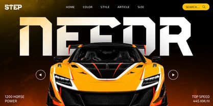 Hyperline Font Poster 6