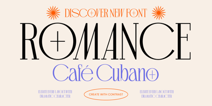 Romance Cubano Font Poster 1