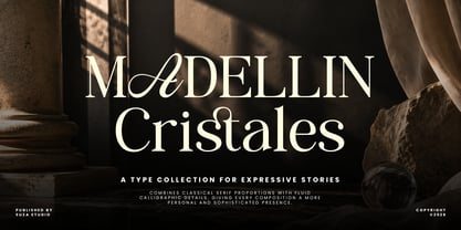 Madellin Cristales Font Poster 1