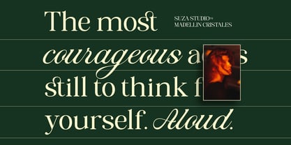 Madellin Cristales Font Poster 11