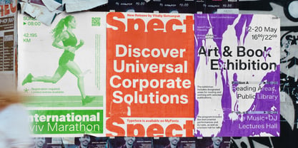 Spect Font Poster 4
