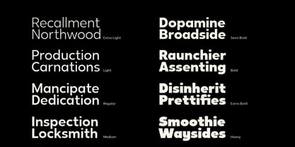 Gloft Font Poster 8