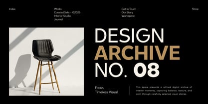 Gloft Font Poster 5