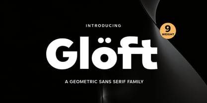 Gloft Font Poster 1